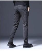 Pantalones Denim de Alta Calidad Estilo Clásico Otoño 2024 Vaqueros de Negocios Casuales para Hombres con Alta Comodidad y Elástico - details 12