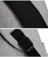Mochila de negocios para hombre, versión coreana, bolsa de viaje de moda, mochila informal para estudiantes, minimalista y a la - details 41