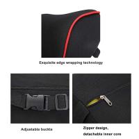 Almohadilla para coche, almohada de apoyo para la espalda de algodón con memoria transpirable lumbar para asiento, interior del coche - details 3