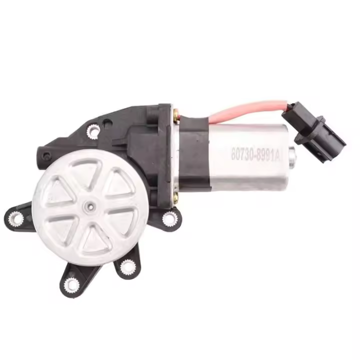 Motor de elevación de ventana eléctrica delantera derecha de coche de 2 pines para Nissan Versa 2007-2012 80730-8991A, 742-510 - 1