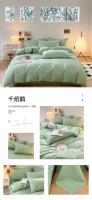 Juego de ropa de cama de algodón de alta calidad, funda de edredón individual, doble, tamaño Queen, juego de ropa de cama con estampado - details 18