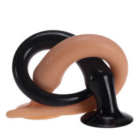 Harem masculino y femenino extra largo tapón de cola de cerdo masturbador expansión anal pene juguete sexual - details 4