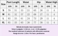 Pantalones deportivos ajustados de secado rápido para mujer, pantalones de Yoga ajustados, pantalones de Yoga de punto sin costuras, pantalones de chándal transpirables antitratamiento para gimnasio y Fitness - details 0