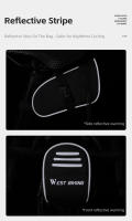 WEST BIKING-bolsa para SILLÍN de bicicleta, bolsa de almacenamiento para herramientas de ciclismo, de liberación rápida, reflectante, impermeable, accesorios para bicicleta de montaña y carretera - details 7