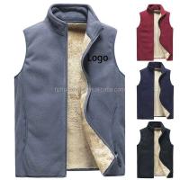 Sherpa-Chaqueta bordada de alta calidad para hombre, chaleco de lana sin mangas de invierno de talla grande, M-8xl - details 1