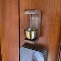 Timbre de Puerta de Latón con Estilo C Timbre de Viento con Imán para Hogar, Coche, Decoración - details 0