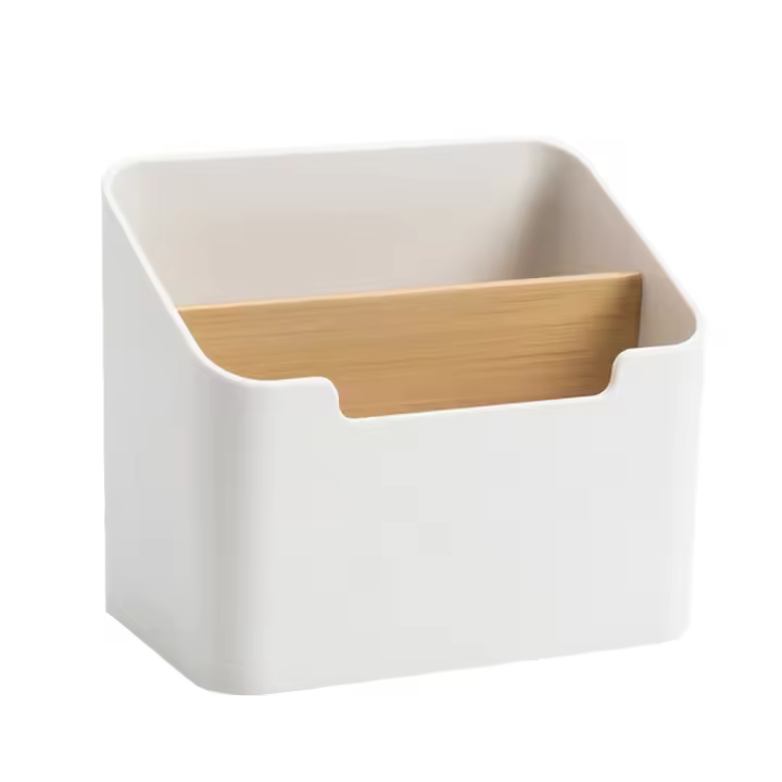 Caja de almacenamiento de cosméticos multifunción para artículos diversos, lápiz de escritorio para el hogar, soporte para Control remoto, organizador de suministros de oficina - 1