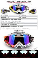Gafas de Motocross VEMAR A prueba de golpes, Anti-polvo, Ligeras para Ciclismo, Motocicleta, Deportes al Aire Libre, ATV, MTB - details 2