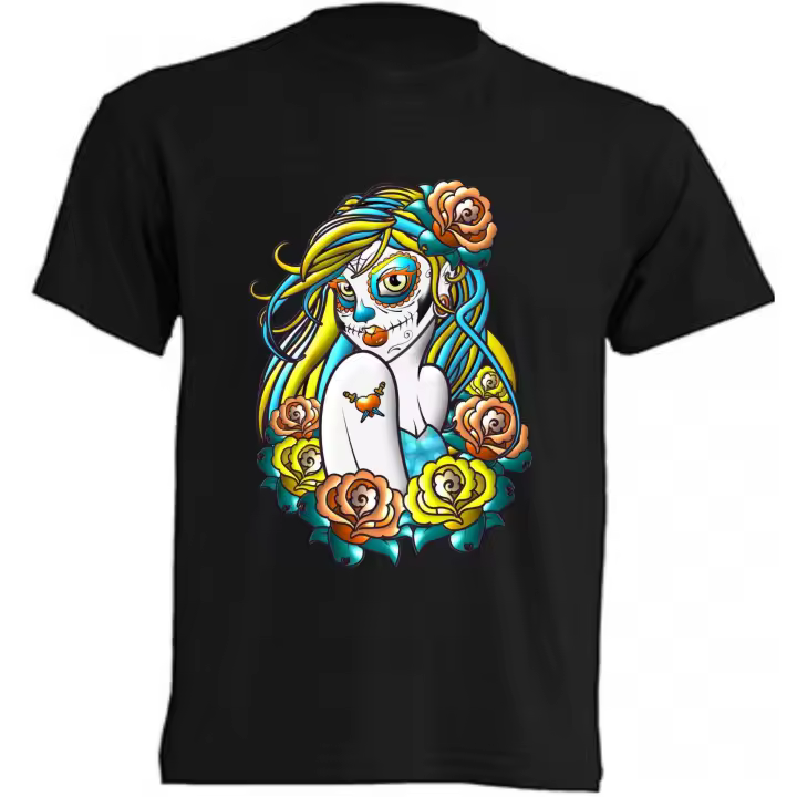 Camiseta: Algodón 100%: Manga corta - Tejido tubular, sin costuras laterales. - Punto liso - 1