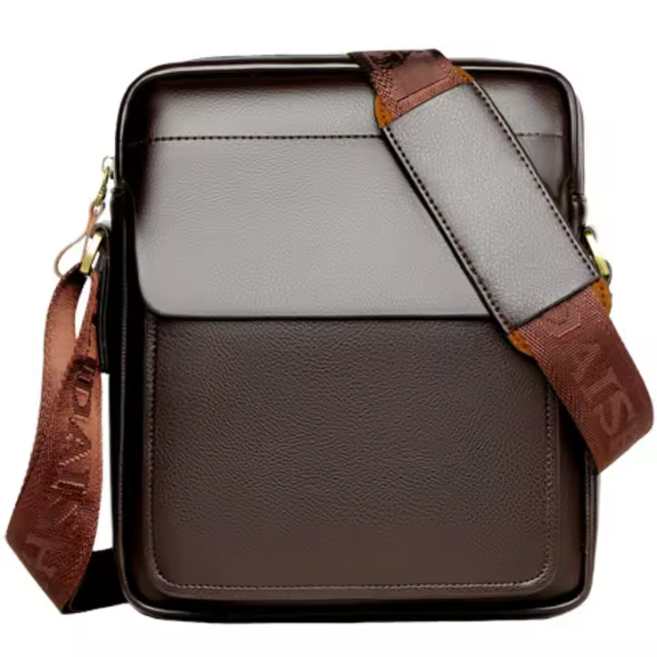 Bolso de hombro de los hombres de gran capacidad de viaje de negocios portátil pequeño bolso cuadrado de negocios de ocio bolso de los hombres - 1