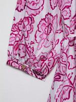 Mini vestido con estampado de flores de moda para mujeres europeas y americanas - details 12