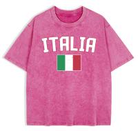 Camiseta Casual de Verano para Mujer Algodón Cinturón, Cuello Redondo, Manga Corta - details 49