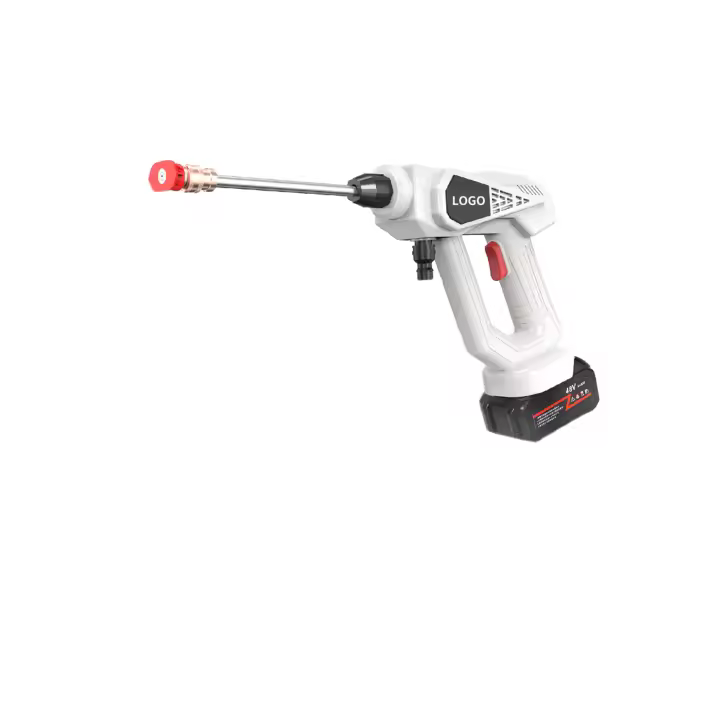 Limpiador a vapor de alta calidad, lavacoches, pistola de agua de alta presión con batería y accesorios de limpieza para limpiar su coche, jardín y campos al aire libre, etc. - 1