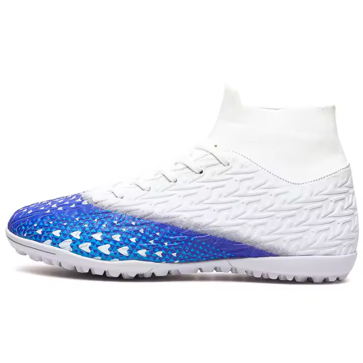 Zapatillas de fútbol para hombre, calzado con cordones, antideslizantes, tacos de césped TF, para interior - 1
