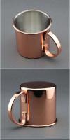 Moscow Mule PURE Tazas-Cyder-Shaped 100% Pure Solid 16 oz Tazas de cola Taza de cerveza de cobre - details 5