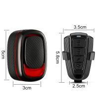 Alarma de Vibración para Bicicleta Sectyme Luz de Bicicleta Impermeable con Carga USB Sensor de Freno Antirrobo - details 9