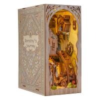 Rompecabezas 3D de Madera Kit de Construcción de Casa de Muñecas Mini Decoración de Escritorio Fancy Ideal Regalo de Holiday para Amigo y Amiga - details 1