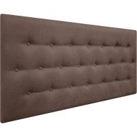 Cabeceros de Cama tapizados con Tejido Antimanchas, Estructura Madera Acolchado- Cabezal Dormitorio y Matrimonio Moderno Mod. Paris Todas Las Medidas y Colores (Rosa, 135 * 70) - details 14
