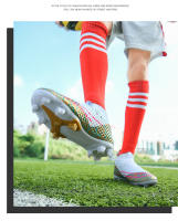 Botas de fútbol para hombres, tacos de fútbol para césped, botas de fútbol antideslizantes para exteriores para niños, calzado deportivo de entrenamiento de hierba profesional, parte superior baja - details 21