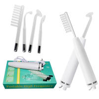 Herramienta de Cuidado de la Piel para el Acné y el Crecer Cabello Electroterapia de Alta Frecuencia con Tubo de Vidrio Portátil Piel Normal - details 0