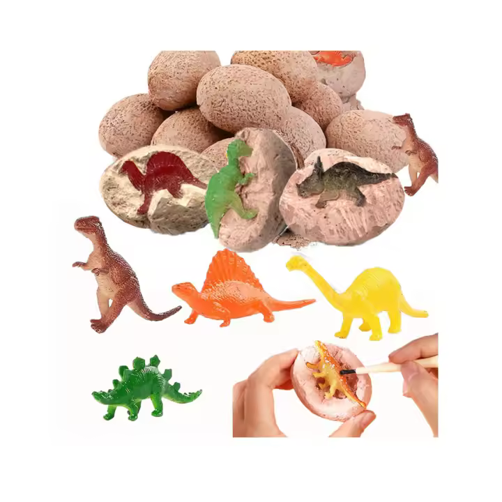 Kits de excavación de huevos de dinosaurio, juguetes de dinosaurio, fiesta de excavación, arqueología, recuerdos de fiesta, regalos - 1