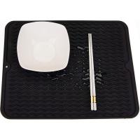 Ilicone-alfombrilla de silicona resistente al calor para cocina, tapete de secado antideslizante, 2 piezas, 40x30 cm - details 5