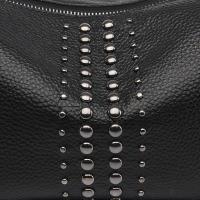 Bolso Bandolera Moderno con Diseño de Tachuelas, Elegante Bolso de Hombro con Correa Ancha Ajustable y Cierre de Cremallera - details 14