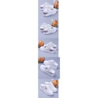 Zapatillas de malla para mujer, zapatos informales transpirables, ahuecados, versátiles, para exteriores, color blanco - details 3