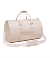 Ropa impermeable del fin de semana del viaje de los hombres de los deportes, bolso del equipaje del cuero de la PU, bolso de noche de las mujeres - details 13