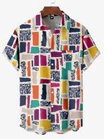 Camisa Casual de Playa Kawaii Aloha Estampado 3D Verano, Manga Corta, Talla Grande para Hombres y Mujeres - details 8