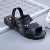 Zapatillas de verano para hombres de mediana edad, zapatos de moda para hombres, sandalias casuales simples de suela suave - details 2