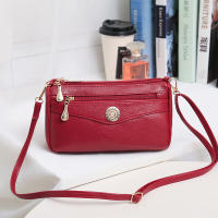 Bolsos Bandolera para Mujeres de Cuero PU Bolsas de Mensajero Femininas con Múltiples Bolsillos Bolsa de Hombro para Damas Forma Cuadrada - details 3
