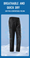 Pantalones de senderismo Unisex, pantalones impermeables de secado rápido, Anti-UV, para escalada, Camping, montaña y lluvia, JNP06 - details 4