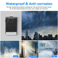 Wsdcam-caja de seguridad para llaves montada en la pared, gran capacidad, combinación de 4 dígitos, para exteriores, con luz LED - details 3