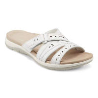 Sandalias de punta redonda para mujer, zapatos de tacón alto y punta redonda, Estilo Vintage - details 6