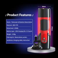 Masturbador Masculino Automático con Rotación Telescópica Sensualex Juguetes de Novidad para Hombres con Batería Dangerous Goods Vibradores - details 9
