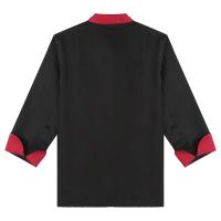 Ropa de Chef de manga larga, uniforme de cocina para restaurante, abrigo de Chef para hombres y mujeres, chaquetas de trabajo de camarero, uniforme profesional general - details 59