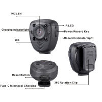 Grabador portátil para el cuerpo, DVR deportivo, cámara HD, cámara de Ley de seguridad de visión nocturna - details 17