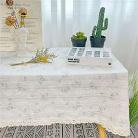 Tela de algodón de estilo coreano, decoración de café, mantel rectangular para mesa de cocina, restaurante de bodas - details 21