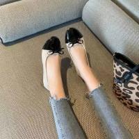 Zapatos planos de ballet para mujer, Un estribo, Mocasines elegantes con lazo - details 16