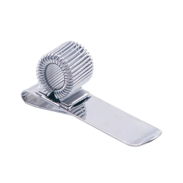 Agujero, soporte de metal de doble orificio triple, accesorio de oficina o escuela con clip para bolígrafo - 1
