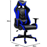 Silla de Racer Ergonómica Profesional para Juegos Videográmicos Ajustable en Altura y Inclinable - details 42