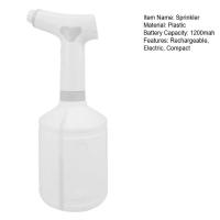PULVERIZADOR DE AGUA DE niebla fina, botella de pulverización eléctrica recargable por Usb para jardinería, rociador de mano de 1l/0,26 galones con 2 para plantas - details 2
