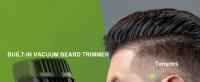 Recortador de barba al vacío para hombres, recortador de bigote con 20 longitudes y estilos ajustables, recortador de vacío incorporado - details 1