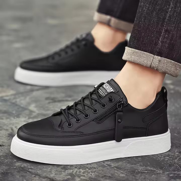 Zapatos Deportivos para Hombres Primavera 2025 Corre Blanco Versátil Casual - 1