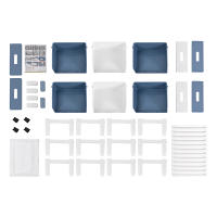 CNCEST-organizador de 6 cajones para el hogar, armario de almacenamiento tipo caja de ropa interior, 33 pulgadas de alto - details 2