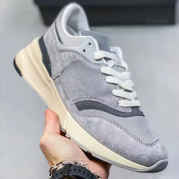 Zapatos retro versátiles de caña baja para correr para hombres y mujeres ligeros informales - 1