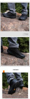 Nuevos hombres al aire libre ligero amortiguación antideslizante resistente al desgaste cómodo todoterreno correr senderismo zapatos casuales de los hombres - details 2
