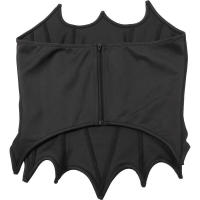 BUNO- Mini traje de falda por encima de la rodilla de calle alta para chica, sólido ajustado, falda halter sin espalda. - details 14