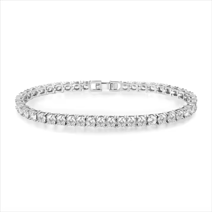 Pulsera Matrix Collection Pulsera con hebilla de cinturón de oro blanco Regalos para mujer - 1